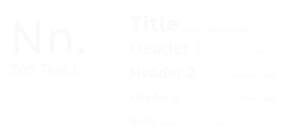 The Northstar font of choice, known as zed text l. This font is the main font utilized by Northstar, as it has been one of the best performing fonts for accessibility and acuity this side of the 21st century.