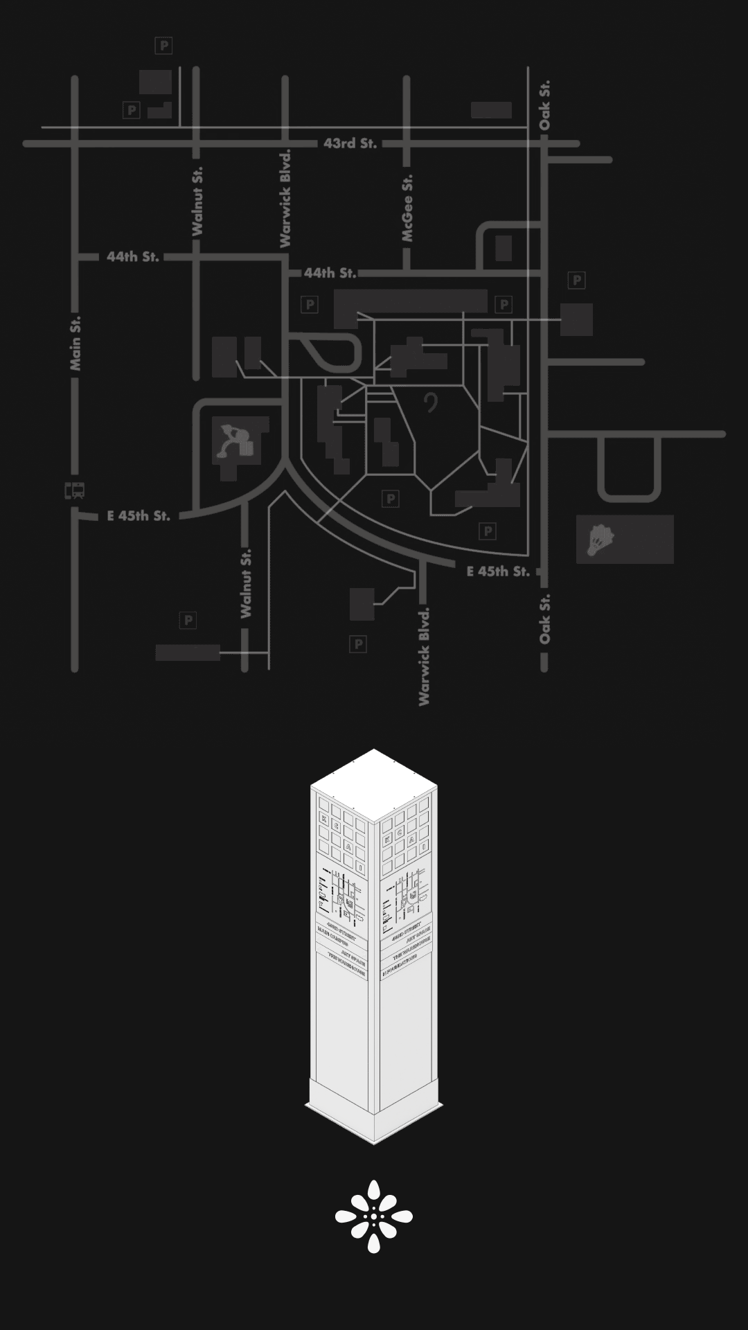 Overview Totem Installation Plan Overview Totem campus installation plan pictured as a constellation
